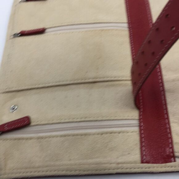 Vanbrock Red Faux Leather Travel Jewelry Case - Picture 7 of 16